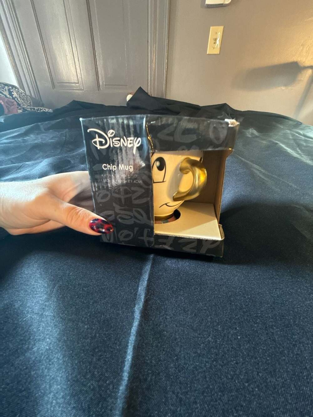 Disney Beauty and the Beast Chip Figural Mug in Gift Box